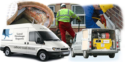 West Heath drainage van